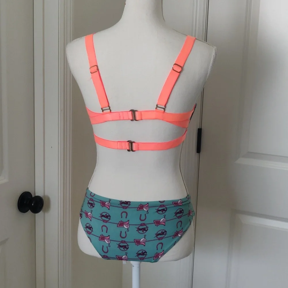 Maaji Citrus Award One-piece Swimsuit Cut Out Colorful Women's - Picture 11 of 16